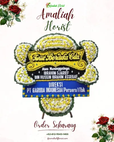 Papan Bunga Duka di Arjowilangun
